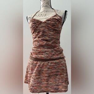 Vintage Kenneth Cole Reaction Swim Suit Separates - Halter Top